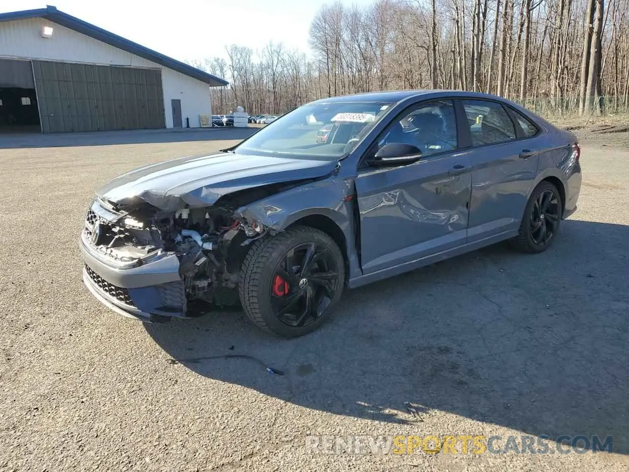 1 Photograph of a damaged car 3VW1T7BU2PM017049 VOLKSWAGEN JETTA 2023