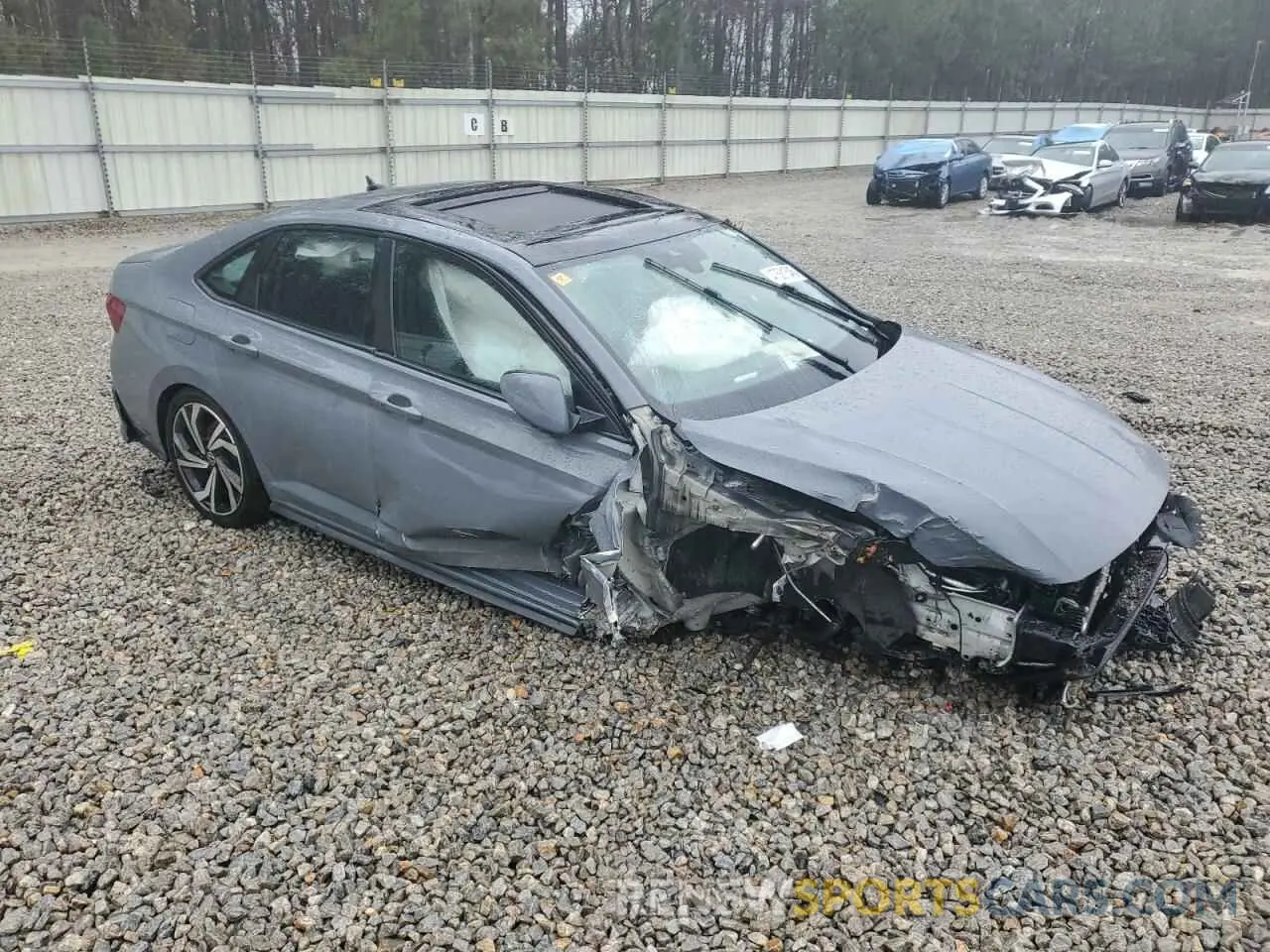 4 Photograph of a damaged car 3VW2T7BU7PM060080 VOLKSWAGEN JETTA 2023