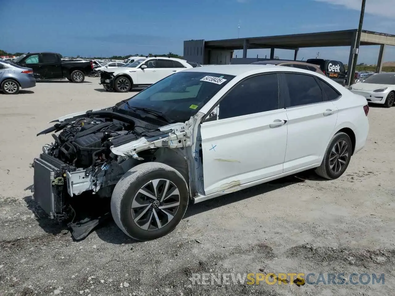 1 Фотография поврежденного автомобиля 3VW4M7BU1PM052899 VOLKSWAGEN JETTA 2023