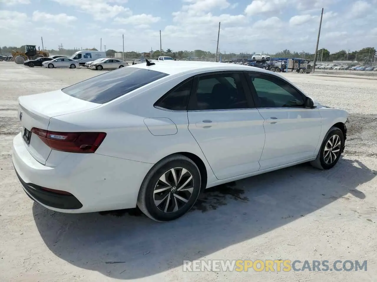 3 Фотография поврежденного автомобиля 3VW4M7BU1PM052899 VOLKSWAGEN JETTA 2023
