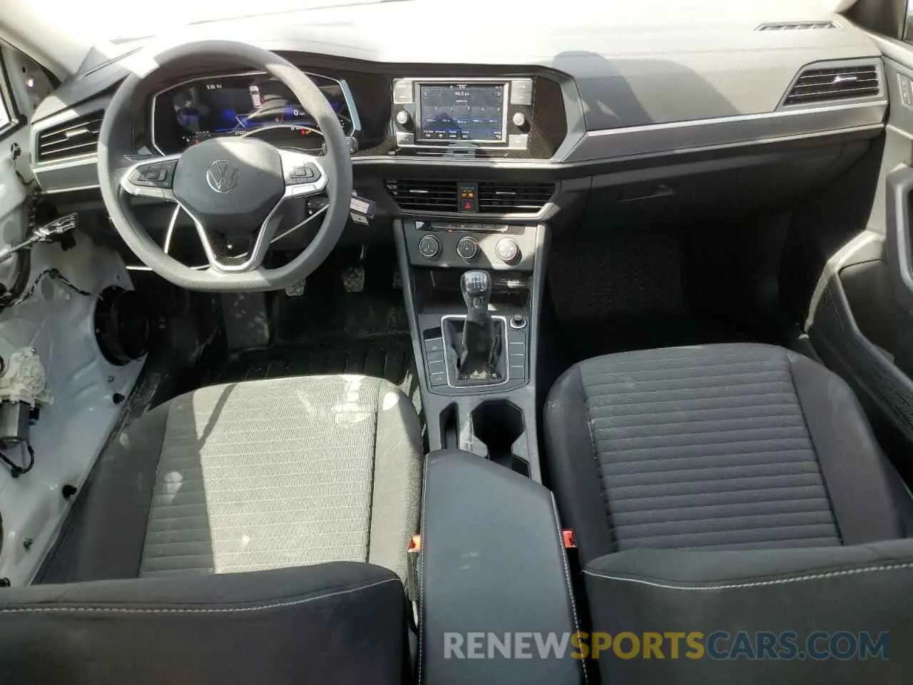 8 Фотография поврежденного автомобиля 3VW4M7BU1PM052899 VOLKSWAGEN JETTA 2023