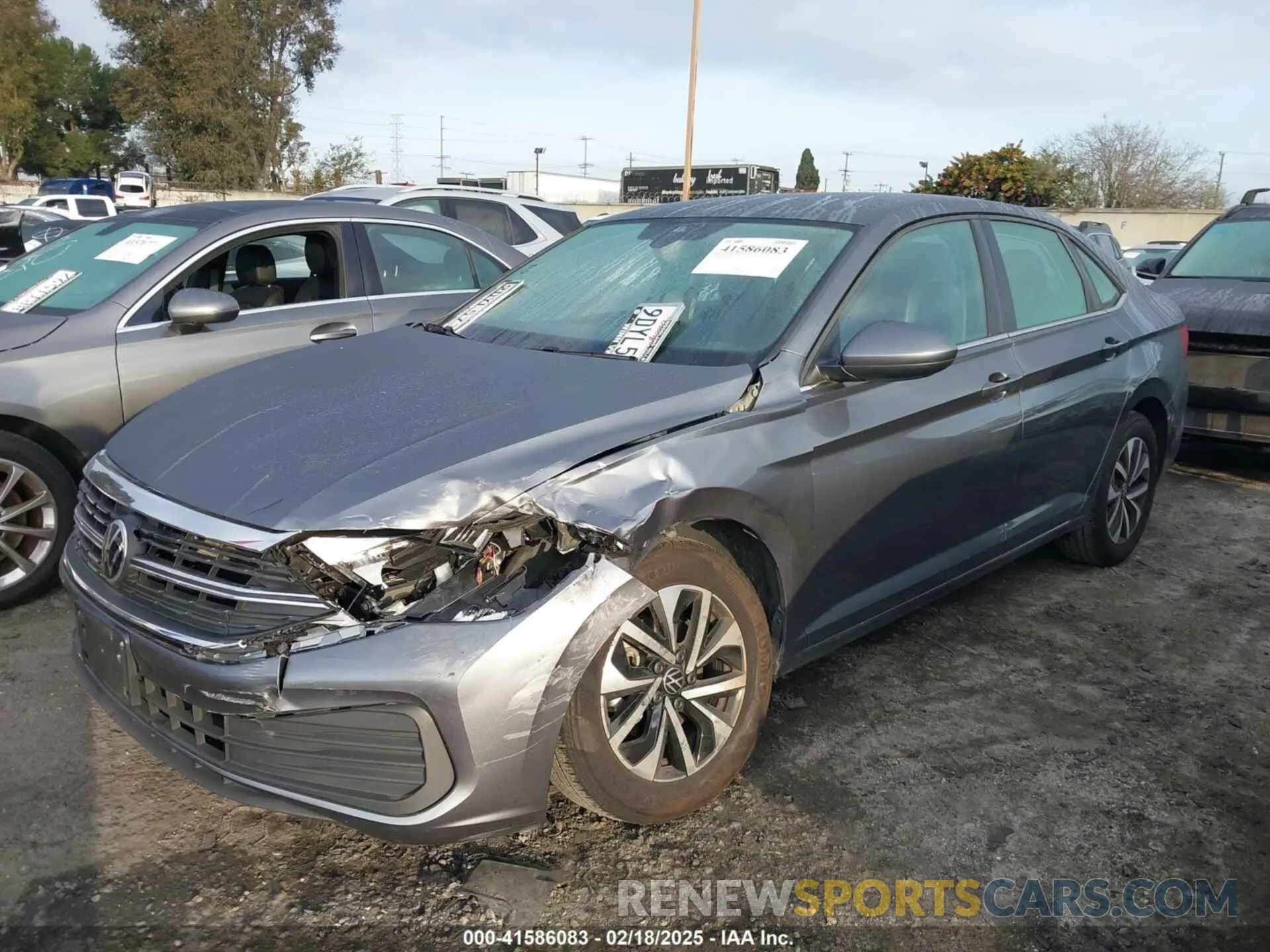2 Photograph of a damaged car 3VW5M7BU0PM011572 VOLKSWAGEN JETTA 2023