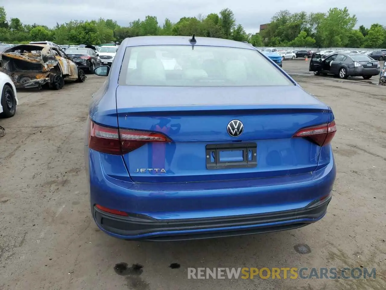 6 Фотография поврежденного автомобиля 3VW5M7BU3PM023991 VOLKSWAGEN JETTA 2023