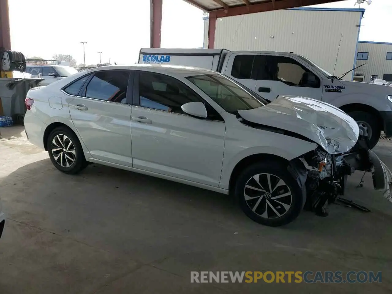 4 Photograph of a damaged car 3VW5M7BU4PM045577 VOLKSWAGEN JETTA 2023