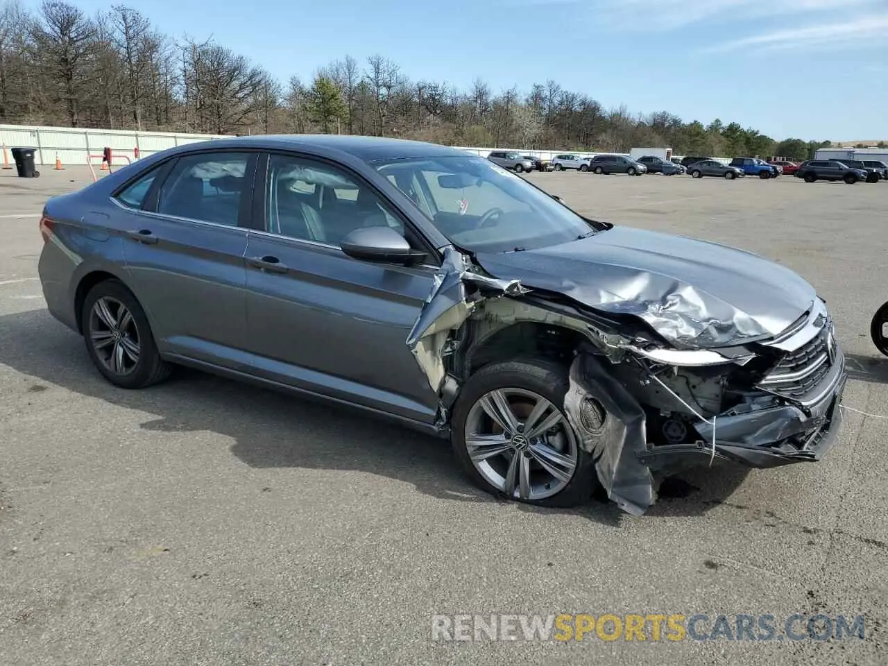 4 Photograph of a damaged car 3VW7M7BU1PM026039 VOLKSWAGEN JETTA 2023