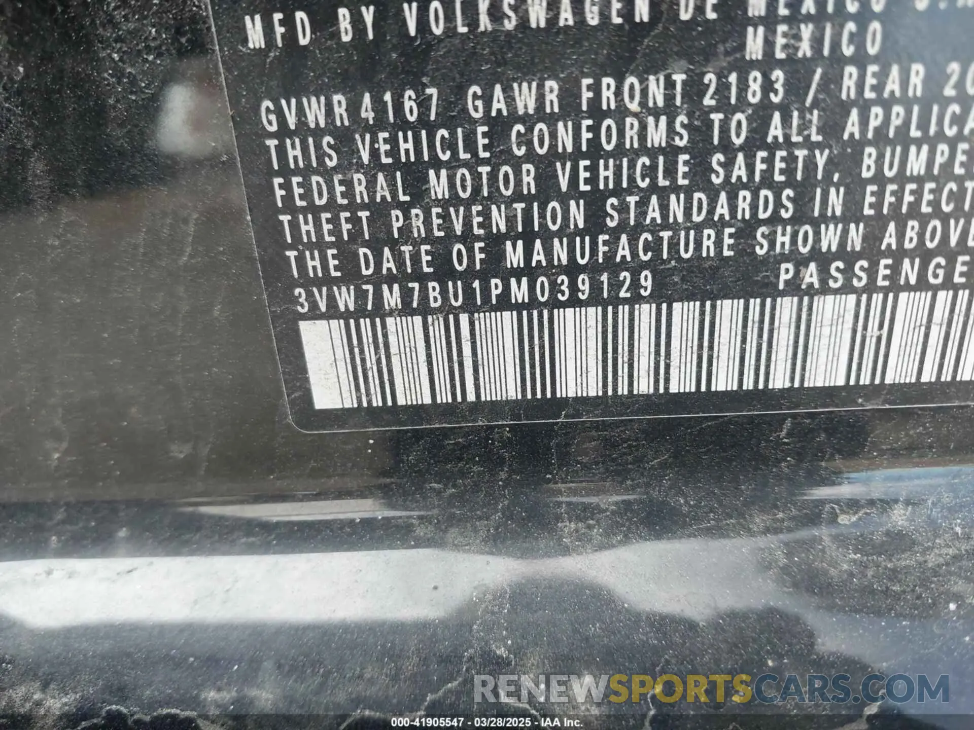 9 Фотография поврежденного автомобиля 3VW7M7BU1PM039129 VOLKSWAGEN JETTA 2023