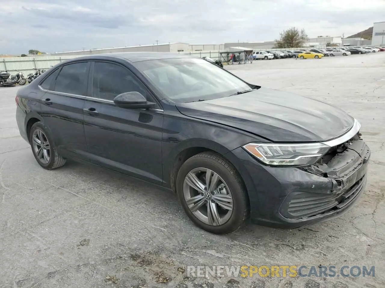 4 Photograph of a damaged car 3VW7M7BU3PM054327 VOLKSWAGEN JETTA 2023