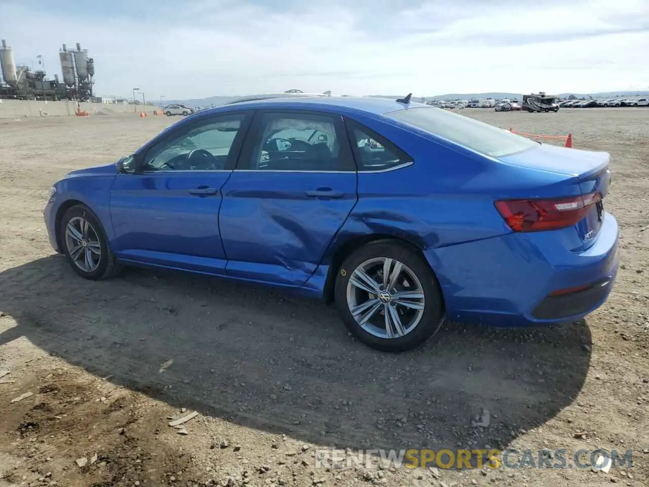 2 Photograph of a damaged car 3VW7M7BU6PM040857 VOLKSWAGEN JETTA 2023