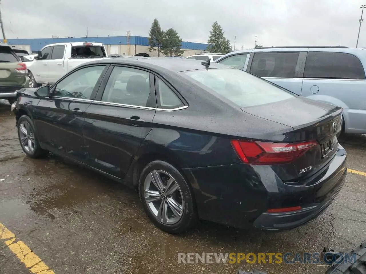 2 Фотография поврежденного автомобиля 3VW7M7BUXPM047875 VOLKSWAGEN JETTA 2023