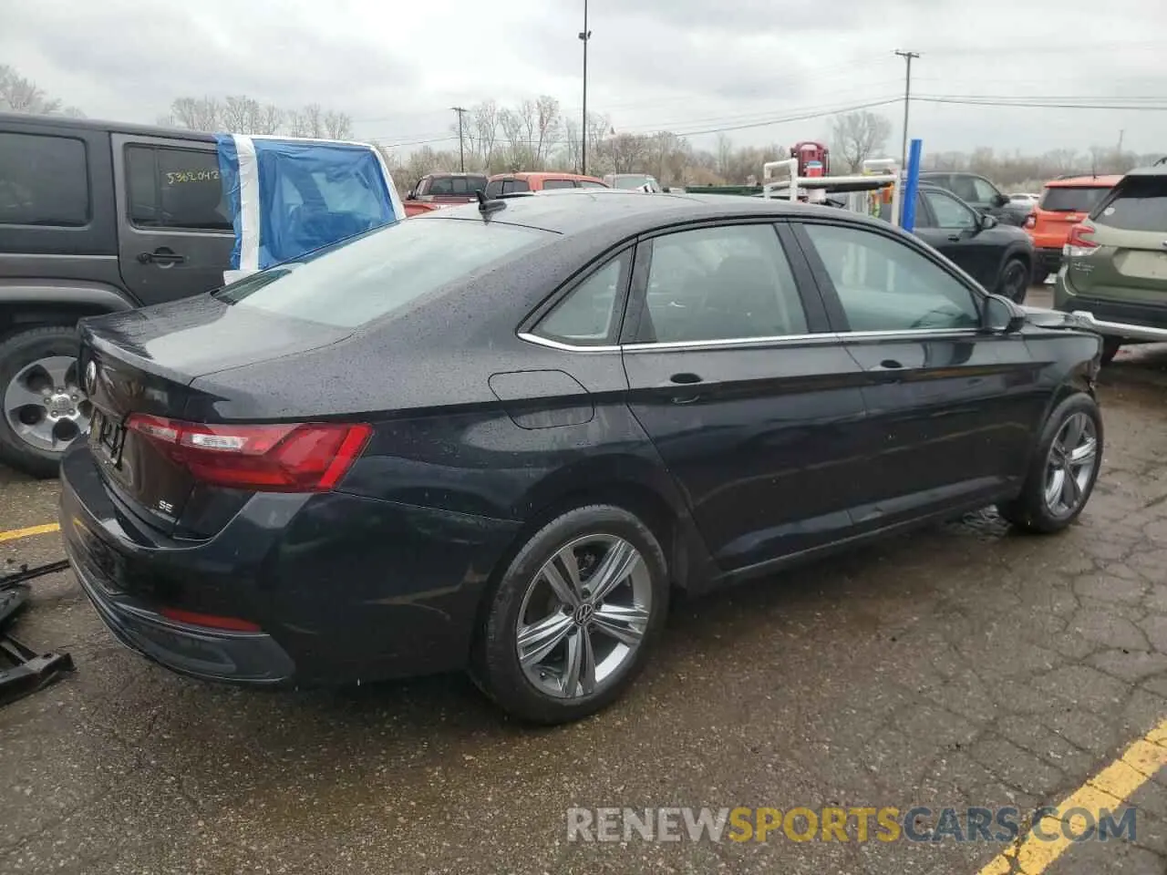 3 Фотография поврежденного автомобиля 3VW7M7BUXPM047875 VOLKSWAGEN JETTA 2023