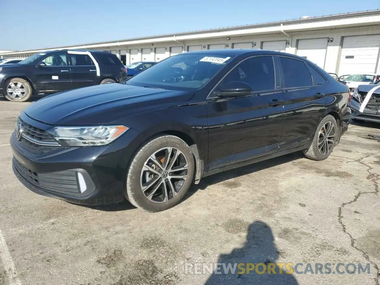 1 Photograph of a damaged car 3VWAM7BU1PM026340 VOLKSWAGEN JETTA 2023