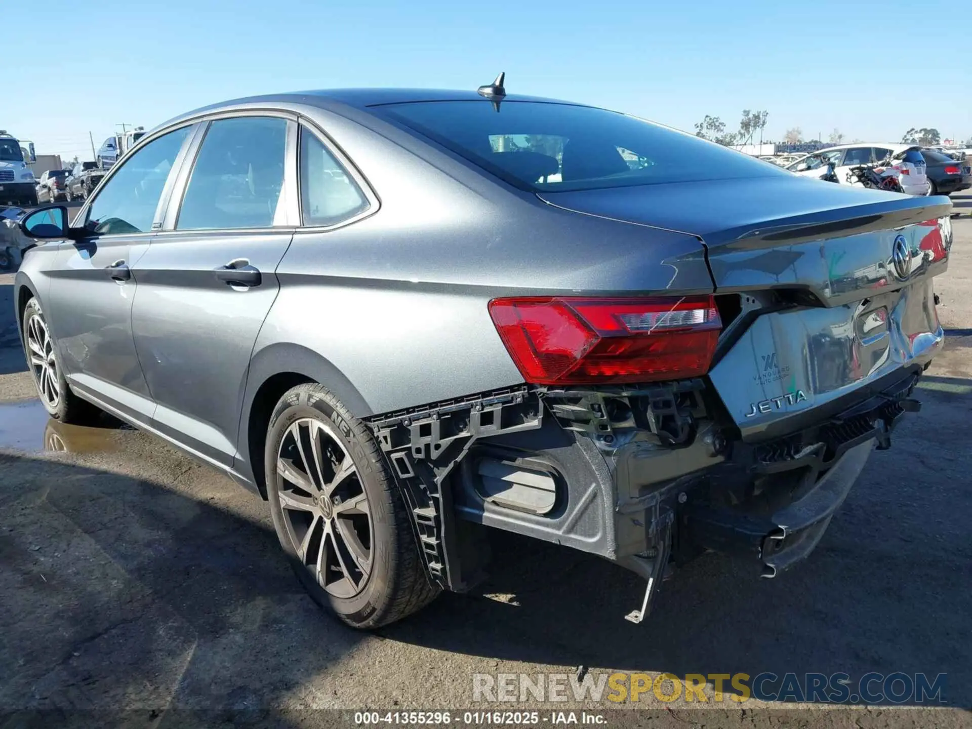 3 Photograph of a damaged car 3VWAM7BU3PM013069 VOLKSWAGEN JETTA 2023
