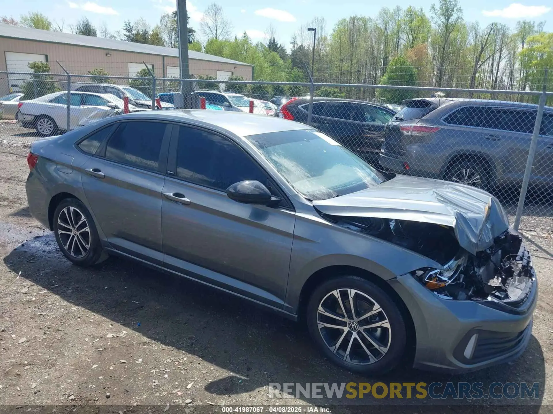 1 Photograph of a damaged car 3VWAM7BUXPM017233 VOLKSWAGEN JETTA 2023