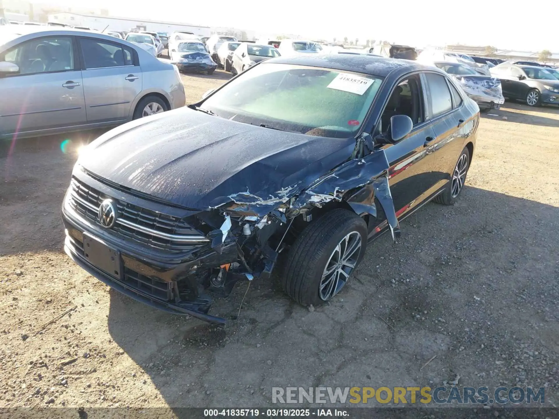 2 Photograph of a damaged car 3VWBM7BU0PM027726 VOLKSWAGEN JETTA 2023
