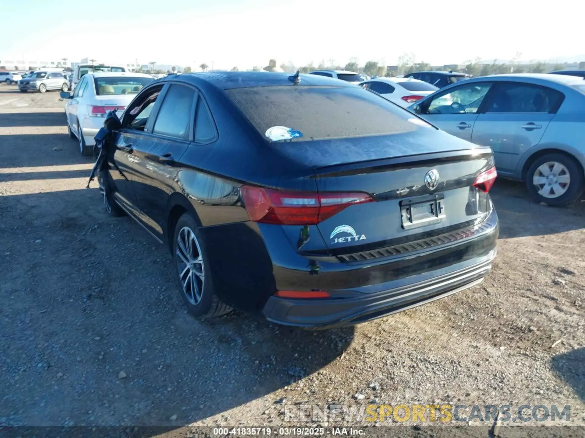 3 Photograph of a damaged car 3VWBM7BU0PM027726 VOLKSWAGEN JETTA 2023