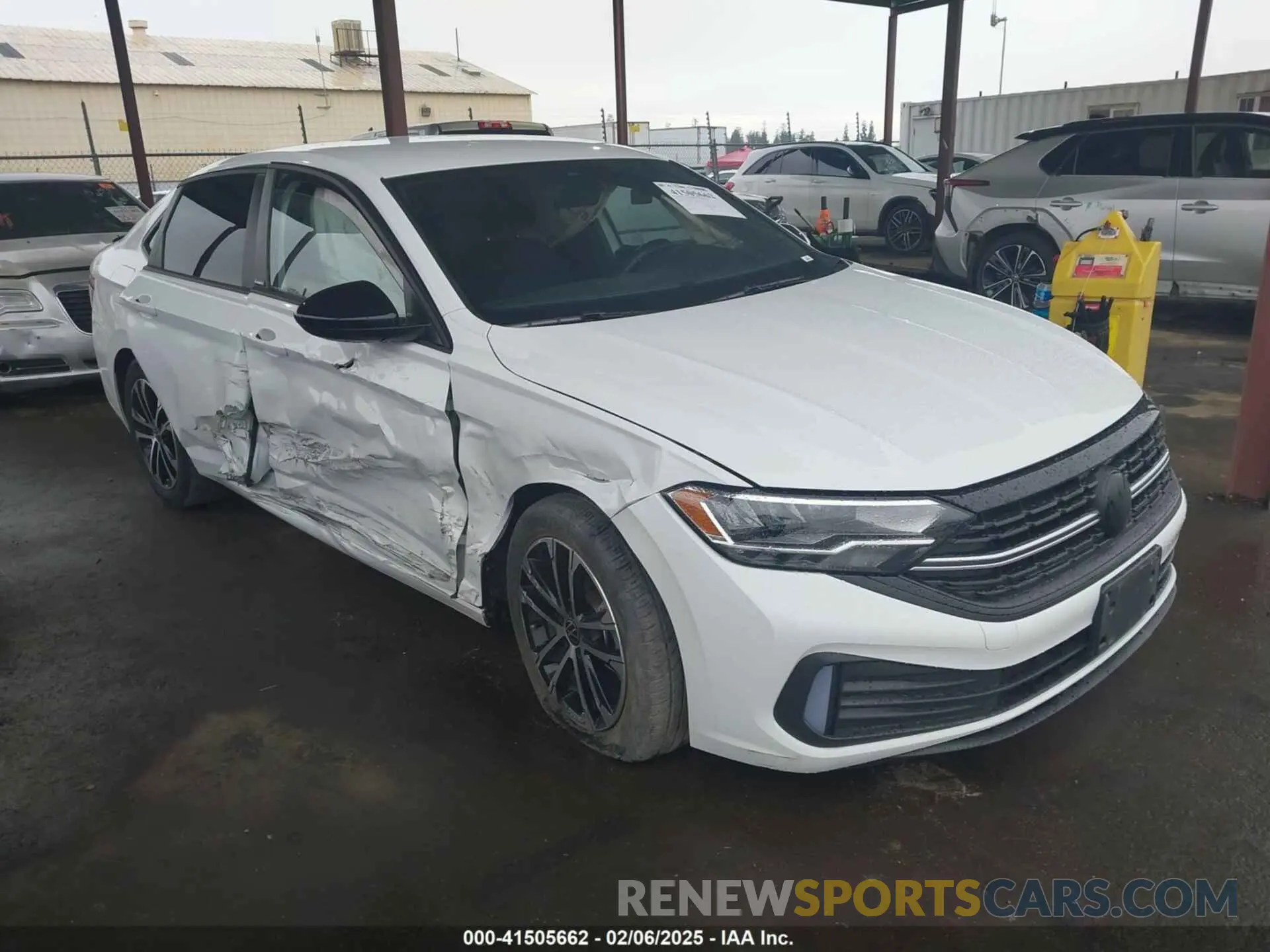 1 Photograph of a damaged car 3VWBM7BU2PM016243 VOLKSWAGEN JETTA 2023