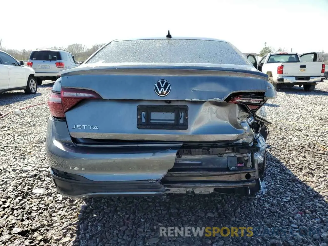 6 Фотография поврежденного автомобиля 3VWBM7BU2PM044656 VOLKSWAGEN JETTA 2023