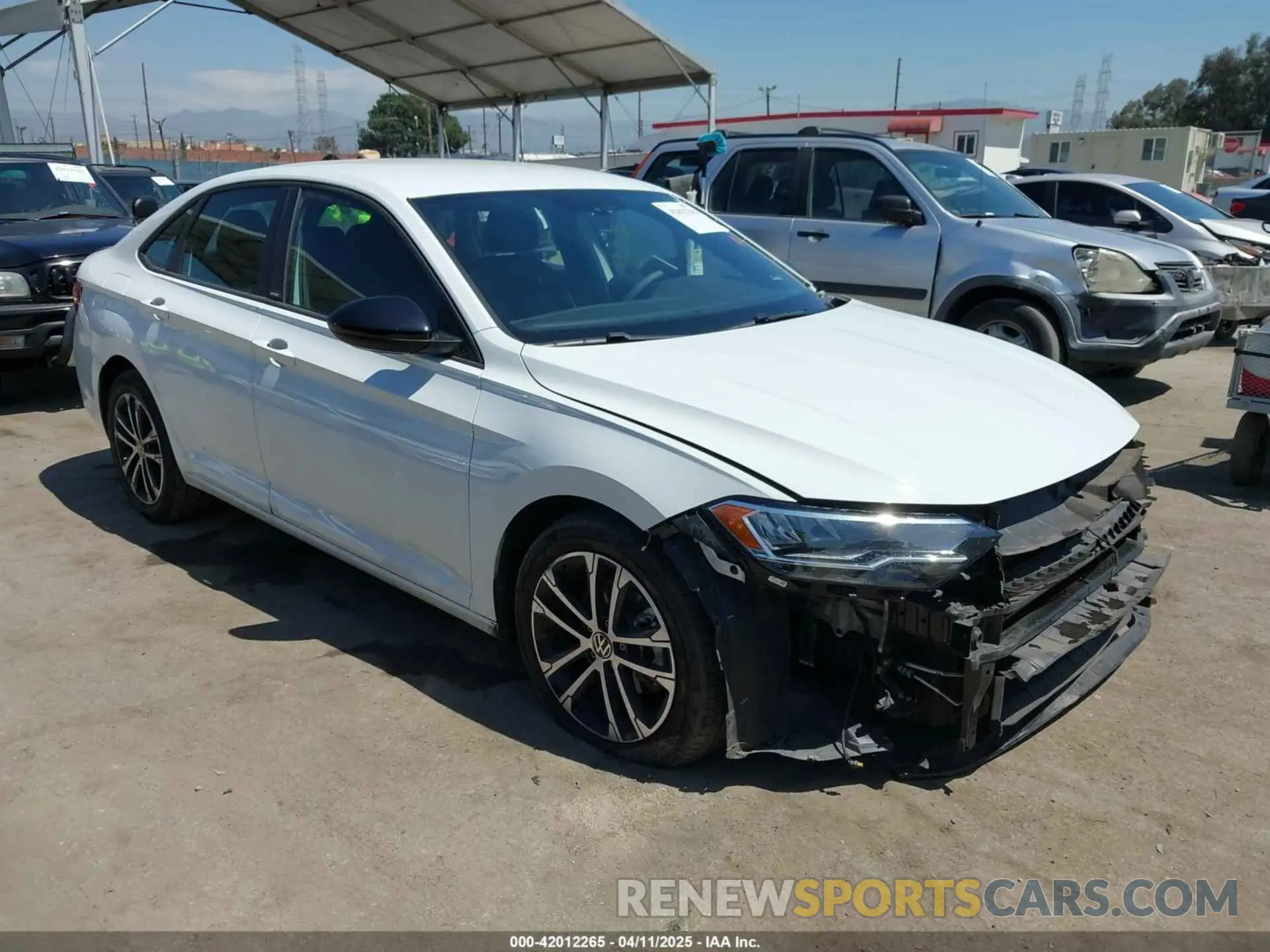 1 Photograph of a damaged car 3VWBM7BU4PM028958 VOLKSWAGEN JETTA 2023