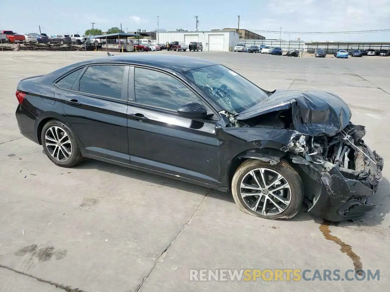 4 Photograph of a damaged car 3VWBM7BU6PM061718 VOLKSWAGEN JETTA 2023