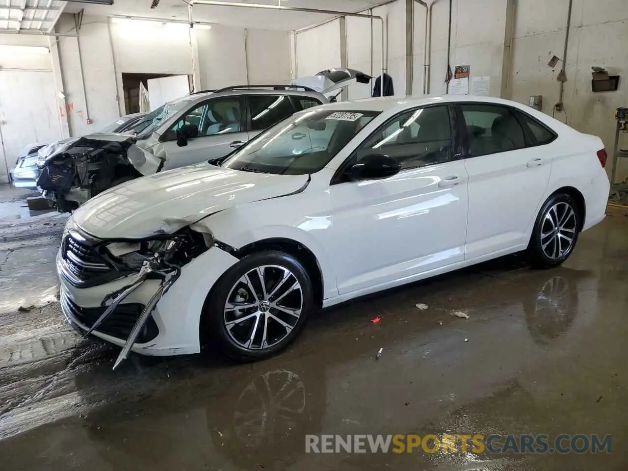 1 Photograph of a damaged car 3VWBM7BU7PM053031 VOLKSWAGEN JETTA 2023