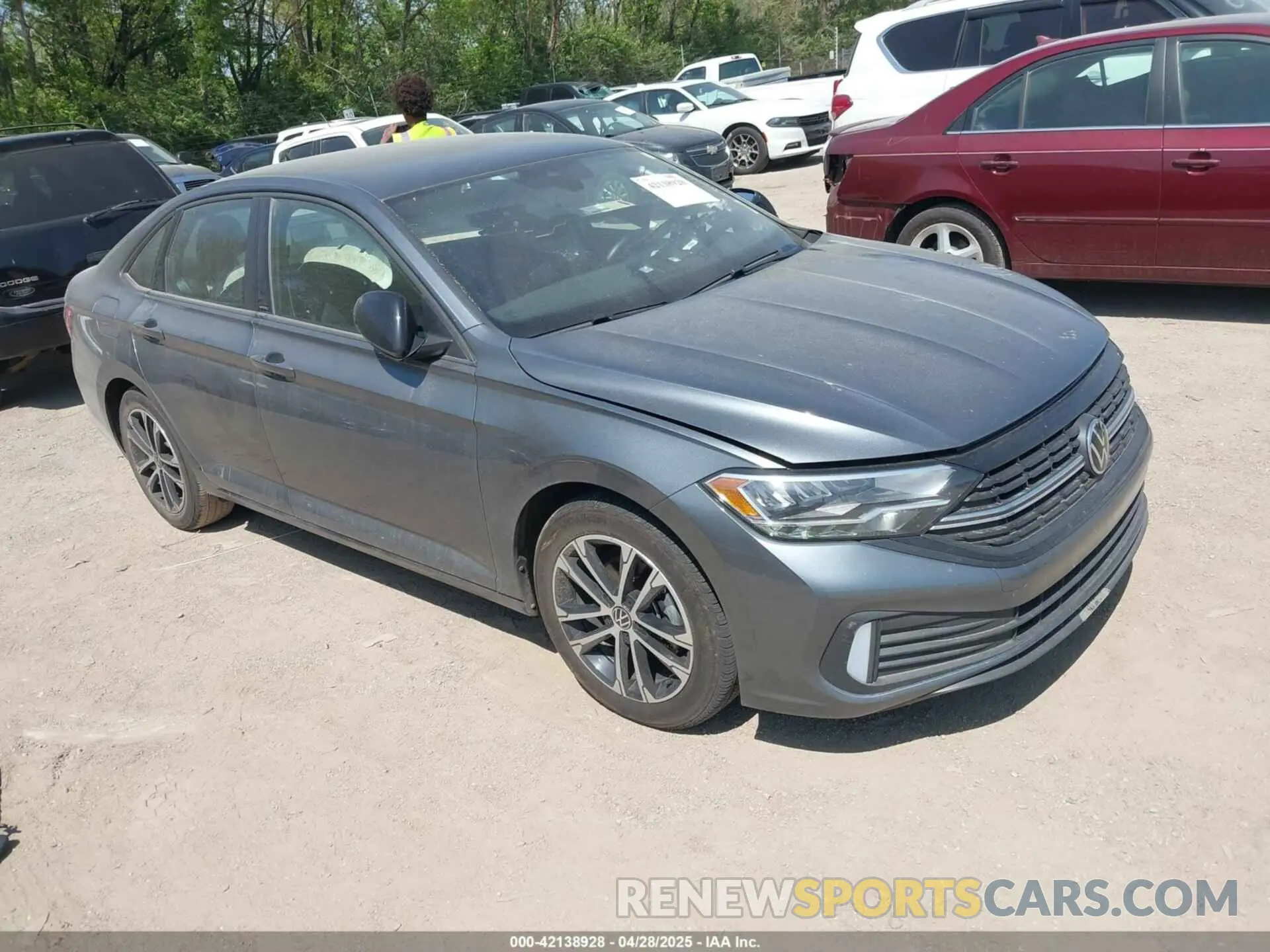 1 Фотография поврежденного автомобиля 3VWBM7BUXPM058014 VOLKSWAGEN JETTA 2023