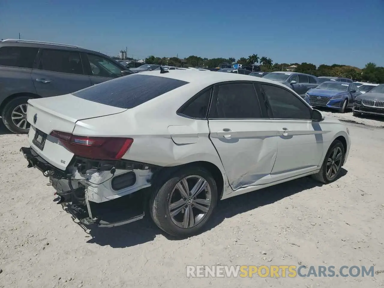 3 Photograph of a damaged car 3VWEM7BU0PM026136 VOLKSWAGEN JETTA 2023