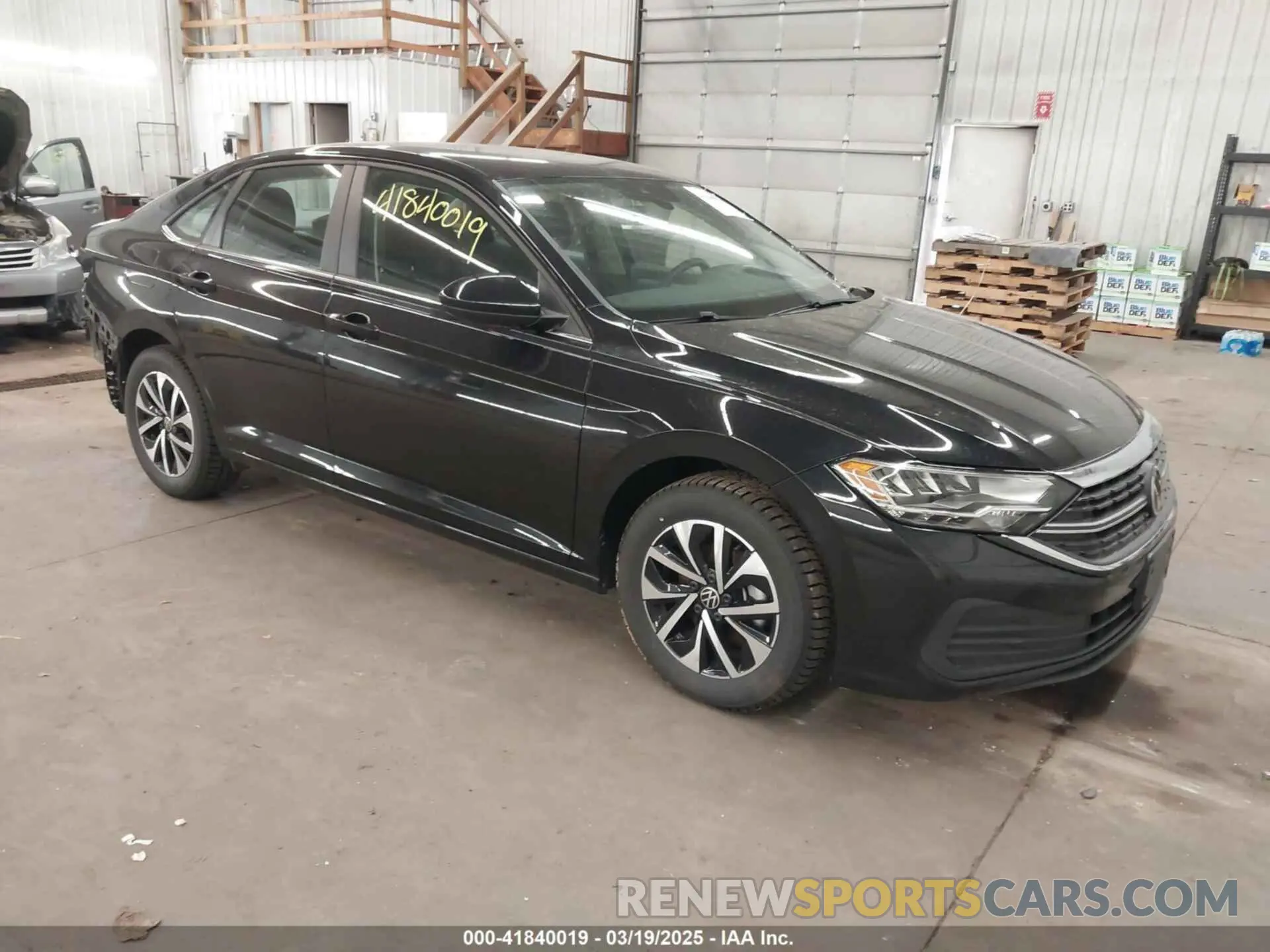 1 Photograph of a damaged car 3VW4M7BU9RM063829 VOLKSWAGEN JETTA 2024