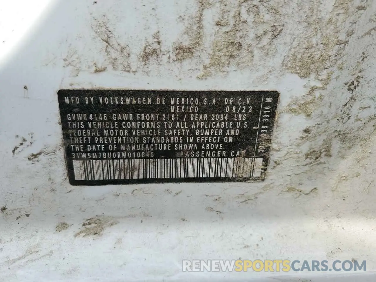 12 Фотография поврежденного автомобиля 3VW5M7BU0RM010845 VOLKSWAGEN JETTA 2024