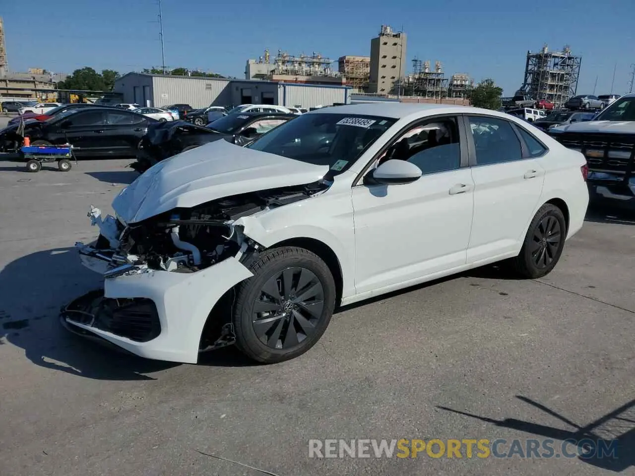 1 Photograph of a damaged car 3VW5M7BU0RM095945 VOLKSWAGEN JETTA 2024