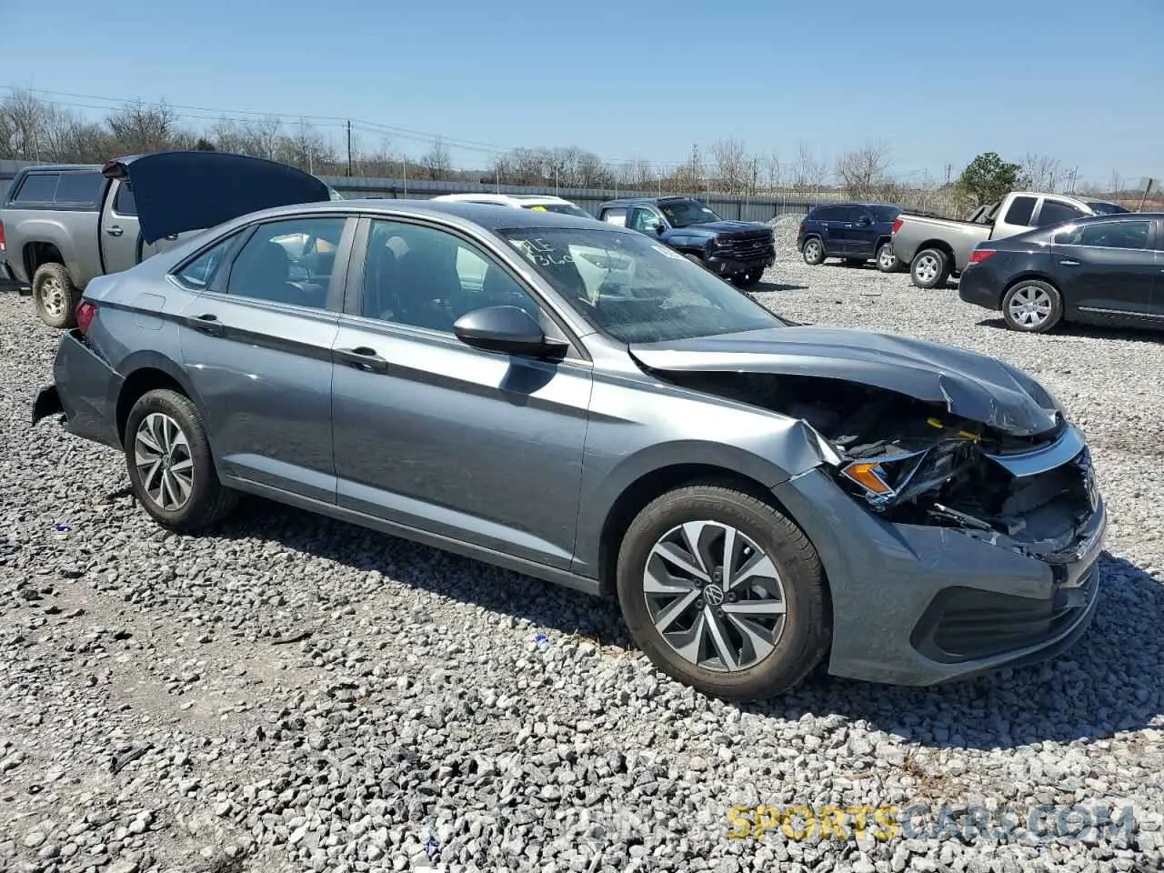 4 Фотография поврежденного автомобиля 3VW5M7BU1RM103891 VOLKSWAGEN JETTA 2024