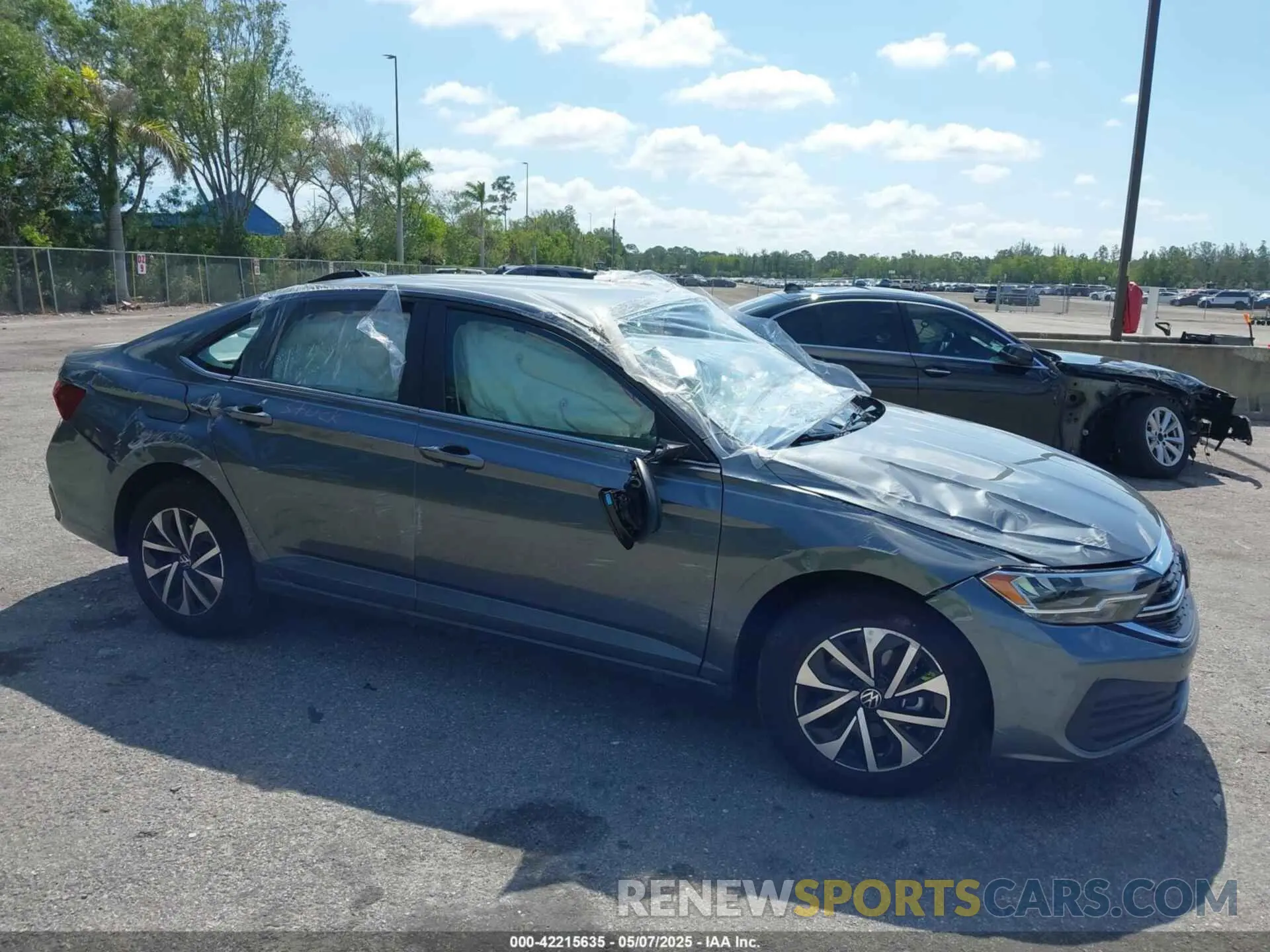 1 Photograph of a damaged car 3VW5M7BU2RM074403 VOLKSWAGEN JETTA 2024