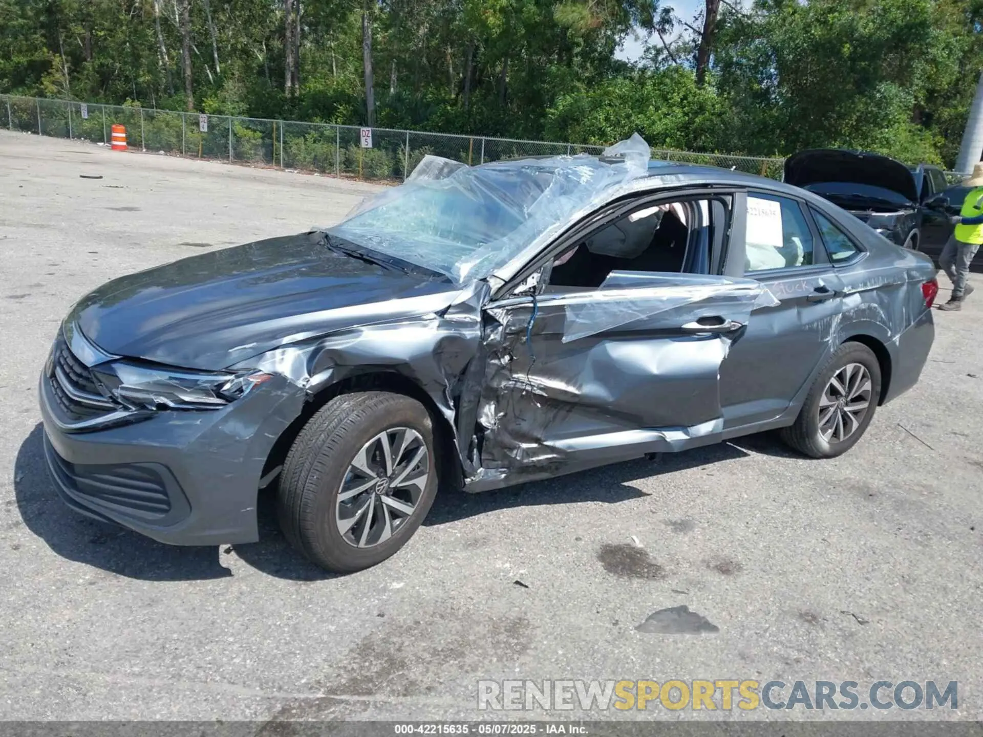 2 Photograph of a damaged car 3VW5M7BU2RM074403 VOLKSWAGEN JETTA 2024