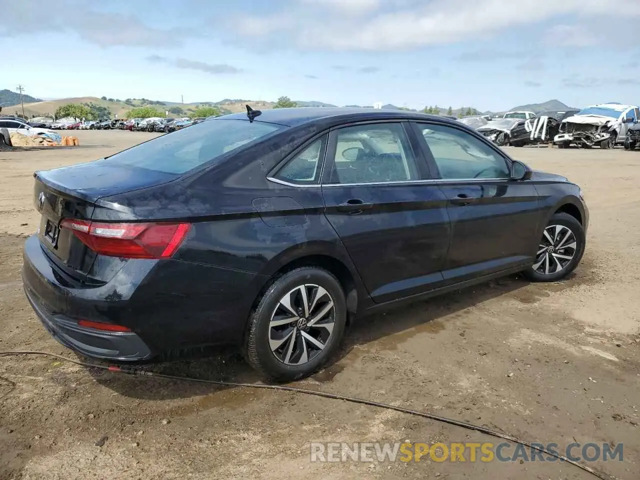 3 Photograph of a damaged car 3VW5M7BU3RM001749 VOLKSWAGEN JETTA 2024