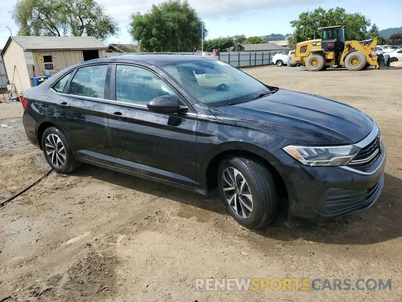 4 Photograph of a damaged car 3VW5M7BU3RM001749 VOLKSWAGEN JETTA 2024