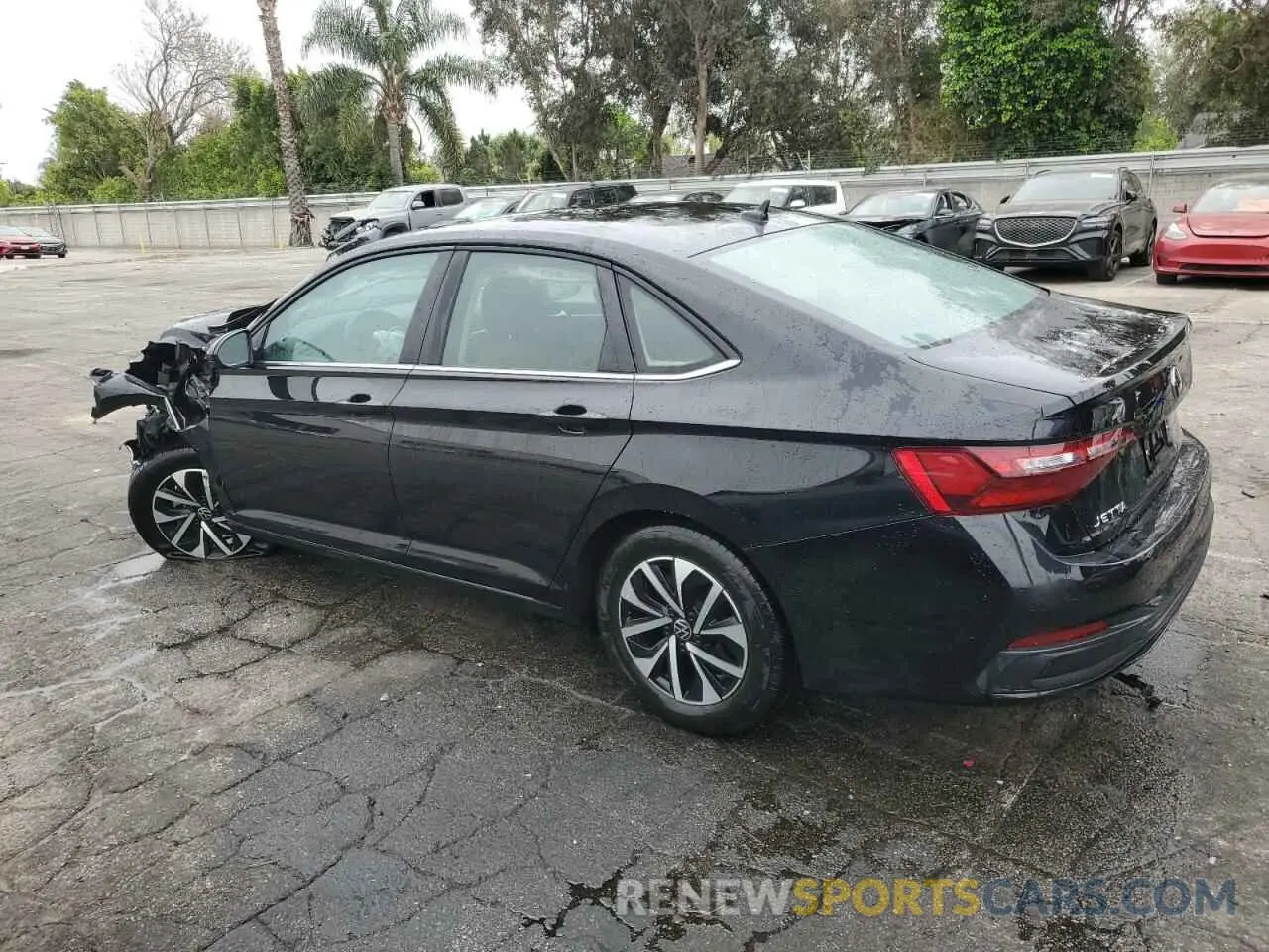 2 Photograph of a damaged car 3VW5M7BU3RM054709 VOLKSWAGEN JETTA 2024