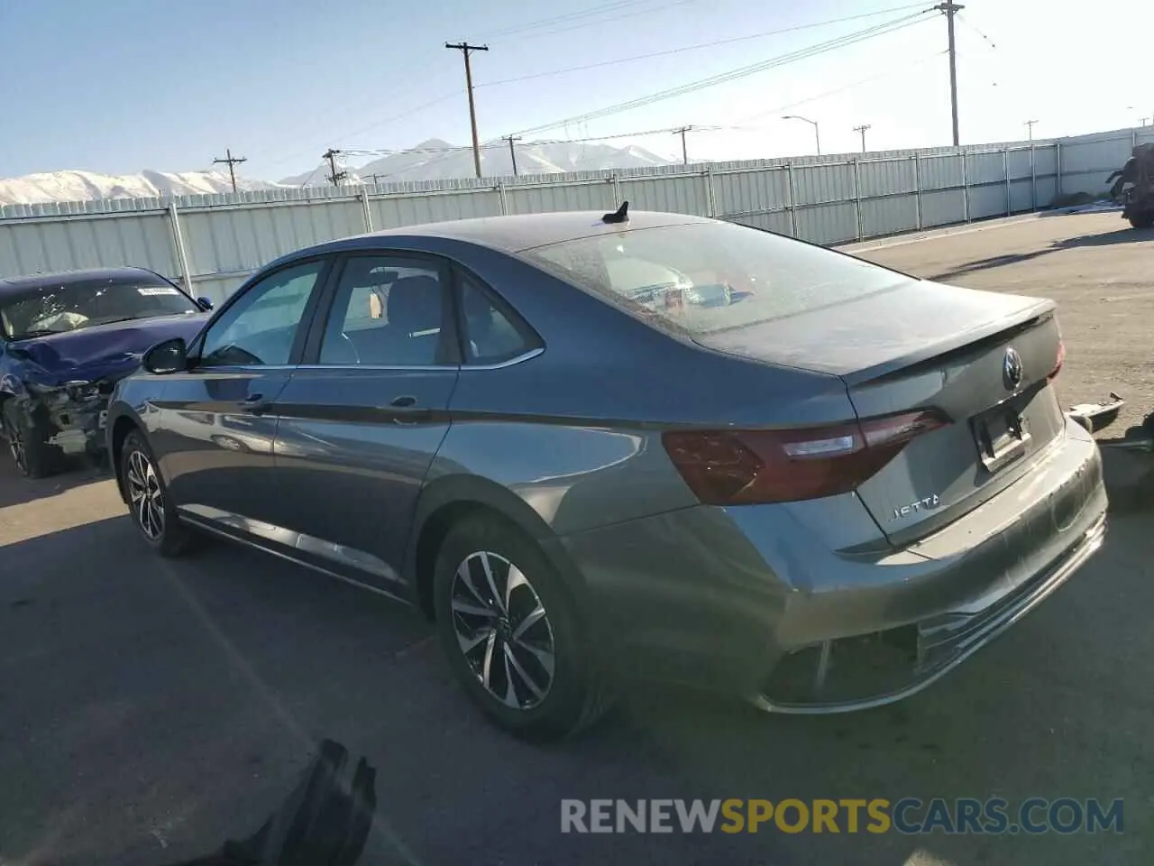 2 Photograph of a damaged car 3VW5M7BU3RM083269 VOLKSWAGEN JETTA 2024