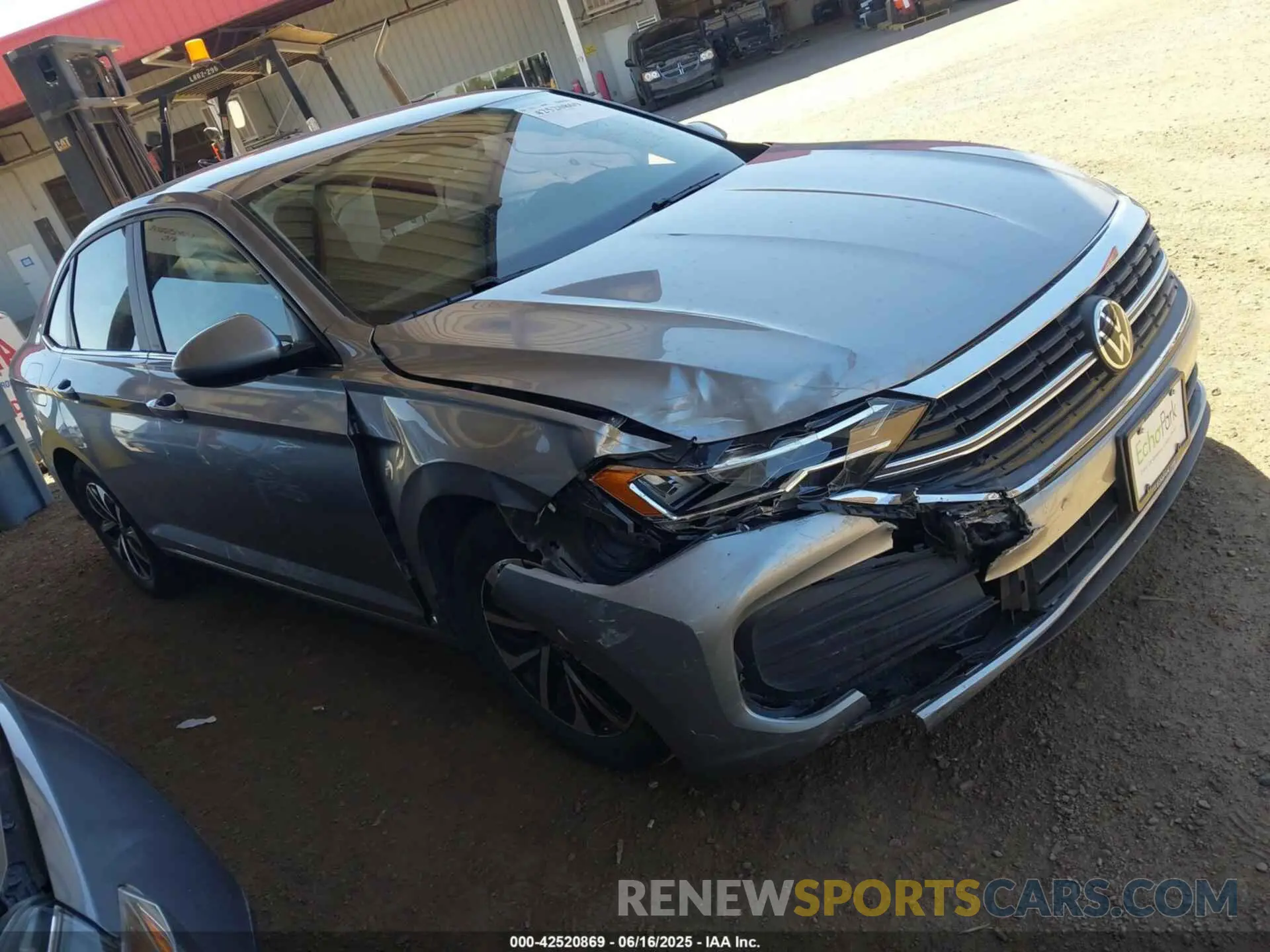 1 Photograph of a damaged car 3VW5M7BU4RM027972 VOLKSWAGEN JETTA 2024