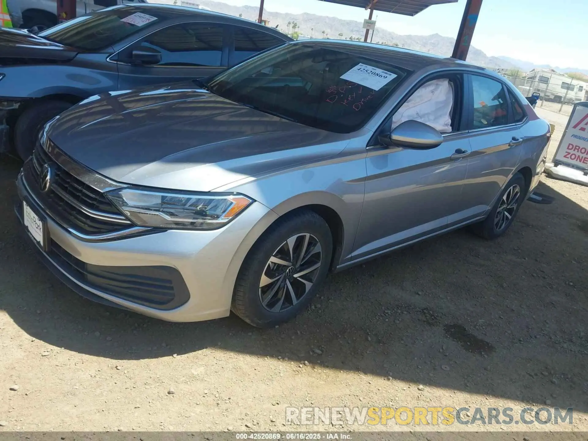 2 Photograph of a damaged car 3VW5M7BU4RM027972 VOLKSWAGEN JETTA 2024
