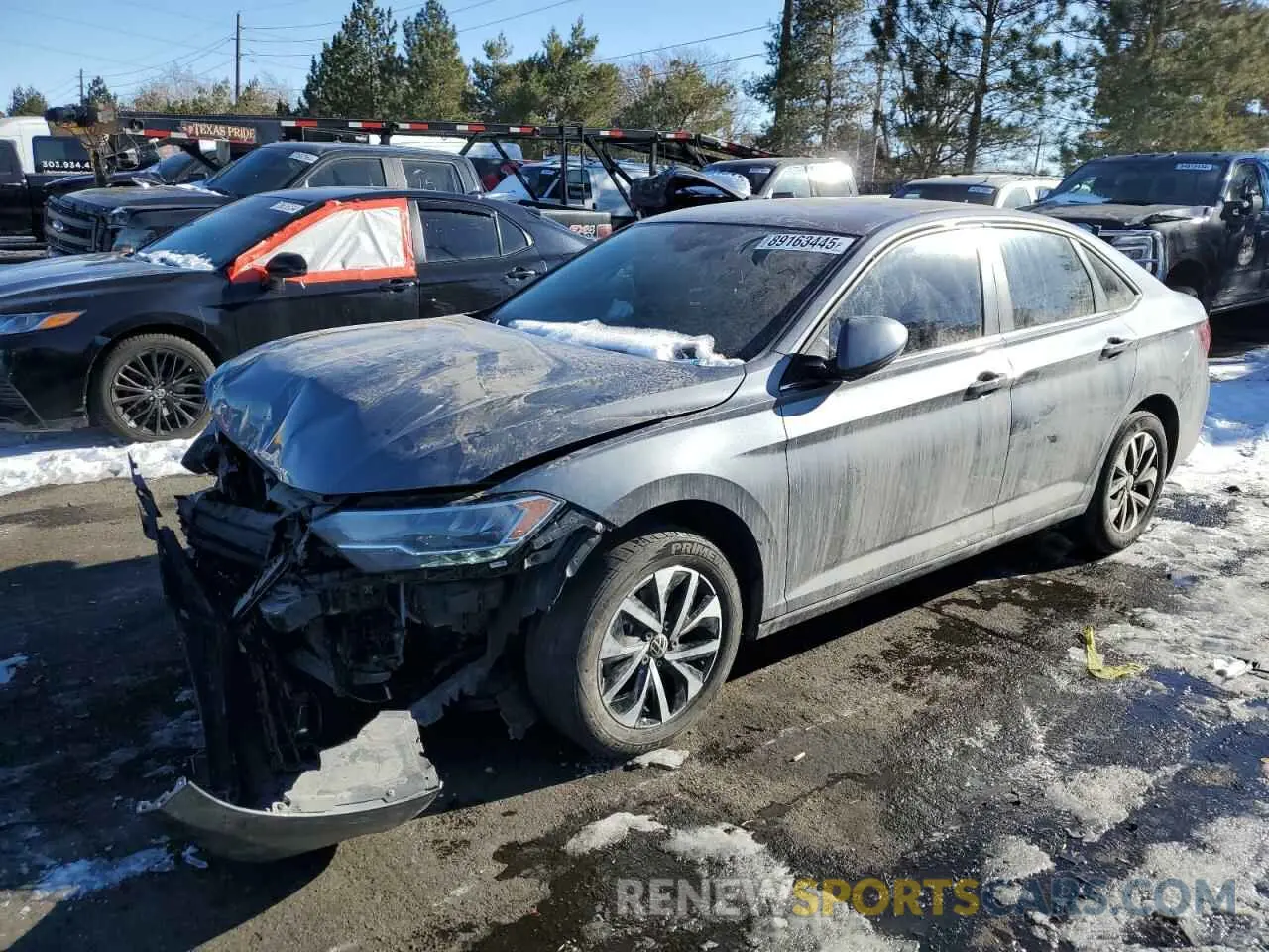 1 Photograph of a damaged car 3VW5M7BU4RM059286 VOLKSWAGEN JETTA 2024