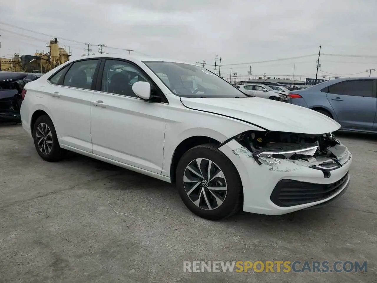 4 Фотография поврежденного автомобиля 3VW5M7BU5RM100122 VOLKSWAGEN JETTA 2024