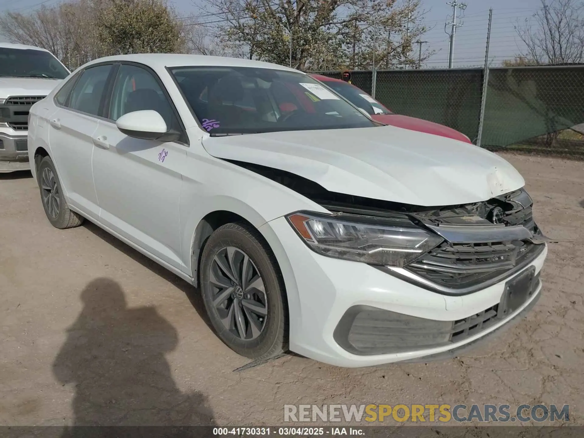 1 Photograph of a damaged car 3VW5M7BU6RM002586 VOLKSWAGEN JETTA 2024
