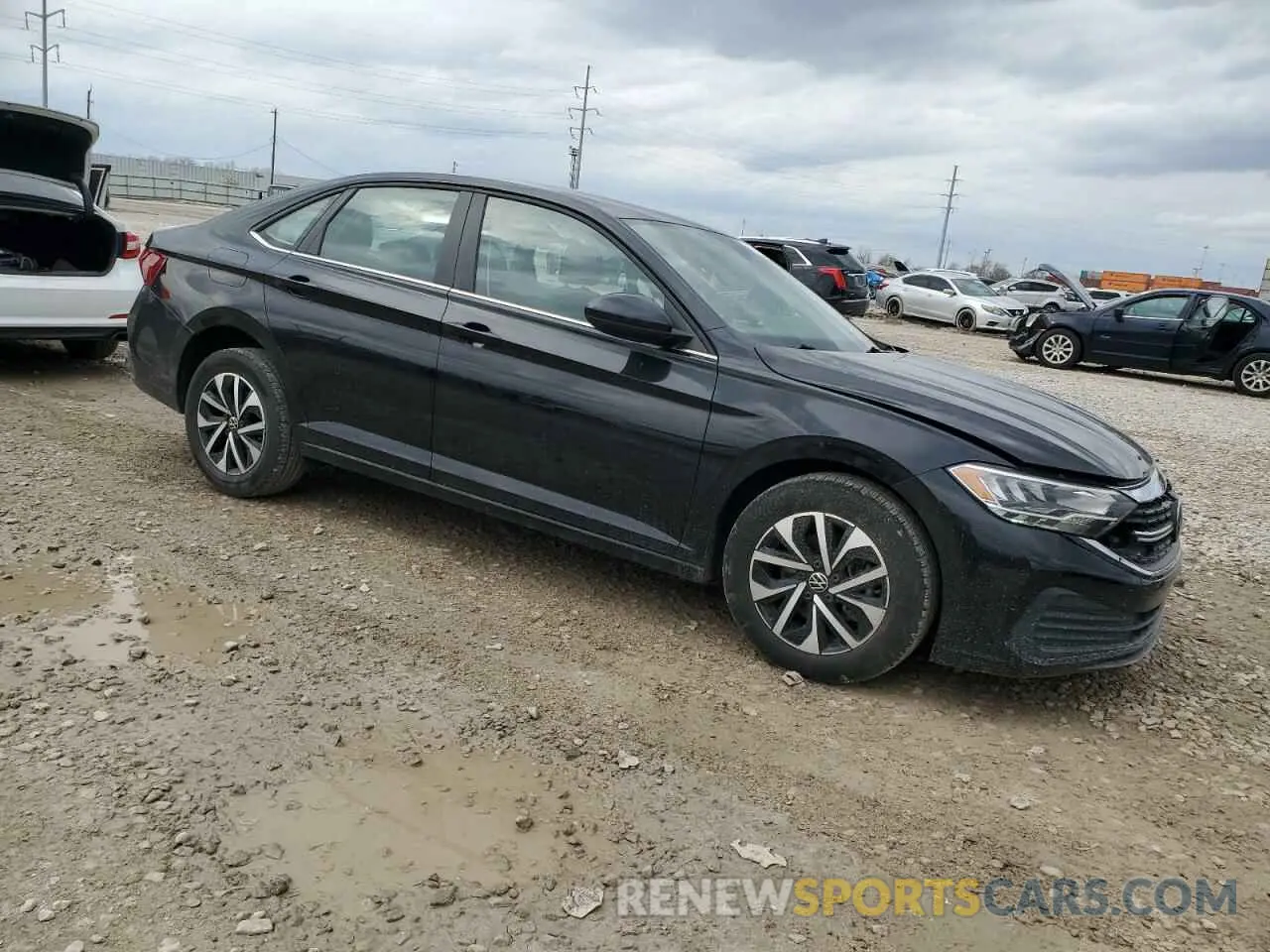 4 Фотография поврежденного автомобиля 3VW5M7BU7RM003813 VOLKSWAGEN JETTA 2024