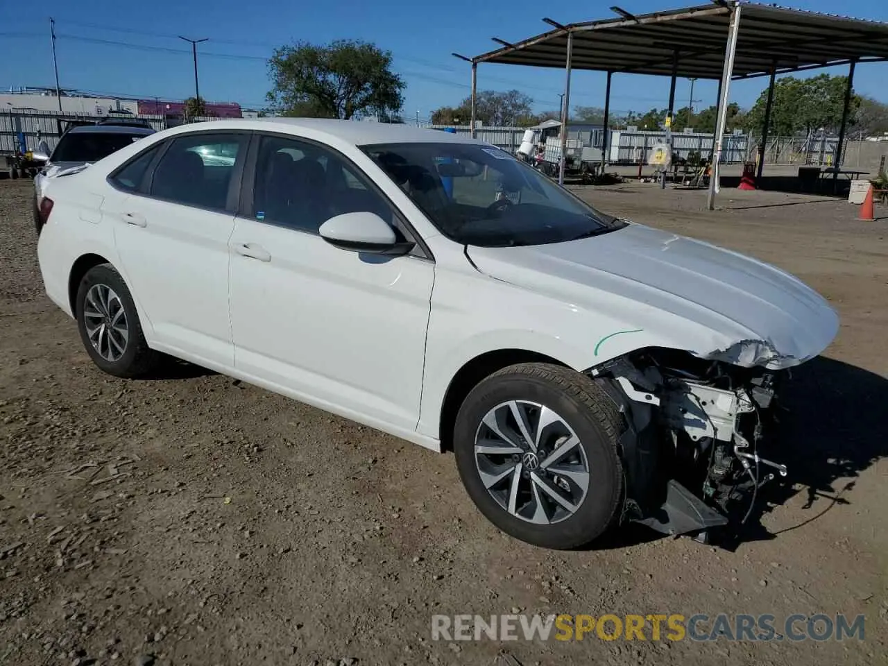 4 Фотография поврежденного автомобиля 3VW5M7BU7RM018778 VOLKSWAGEN JETTA 2024