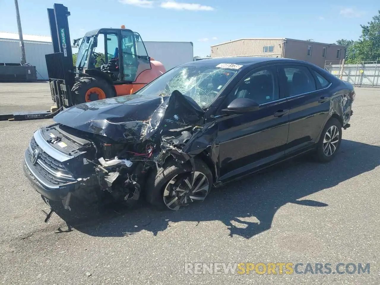 1 Photograph of a damaged car 3VW5M7BU8RM092694 VOLKSWAGEN JETTA 2024