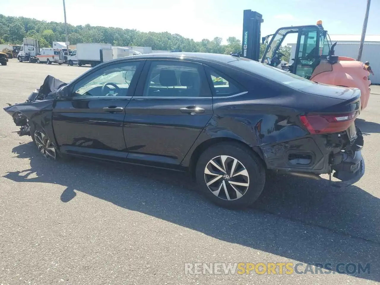 2 Photograph of a damaged car 3VW5M7BU8RM092694 VOLKSWAGEN JETTA 2024