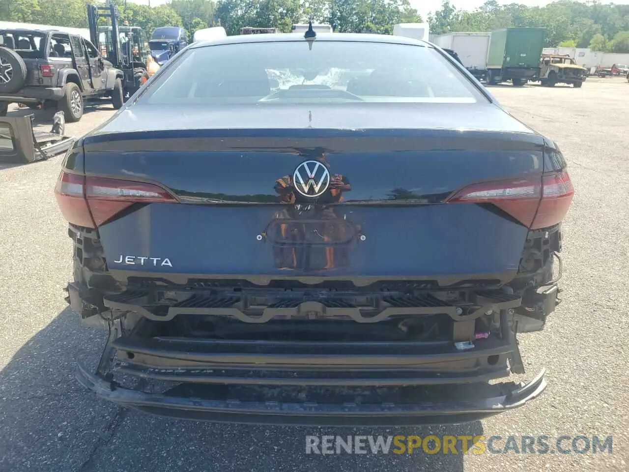 6 Photograph of a damaged car 3VW5M7BU8RM092694 VOLKSWAGEN JETTA 2024