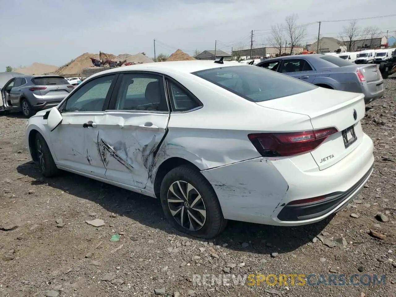 2 Photograph of a damaged car 3VW5M7BU9RM052883 VOLKSWAGEN JETTA 2024
