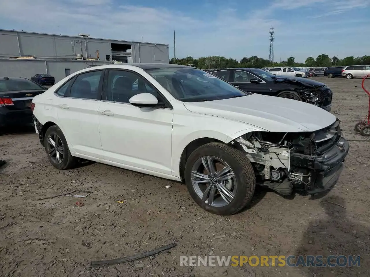 4 Photograph of a damaged car 3VW7M7BU2RM061837 VOLKSWAGEN JETTA 2024