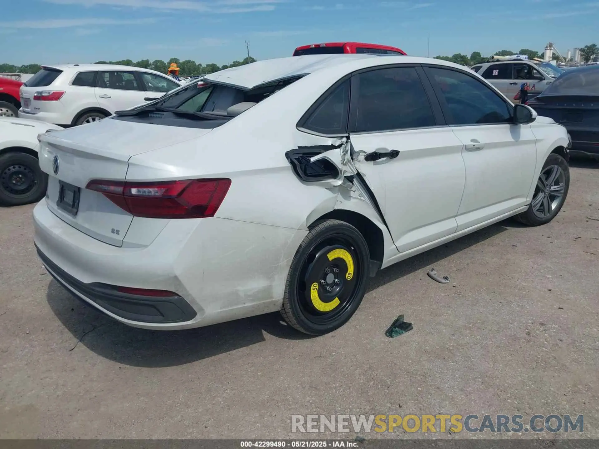 4 Photograph of a damaged car 3VW7M7BU4RM036051 VOLKSWAGEN JETTA 2024