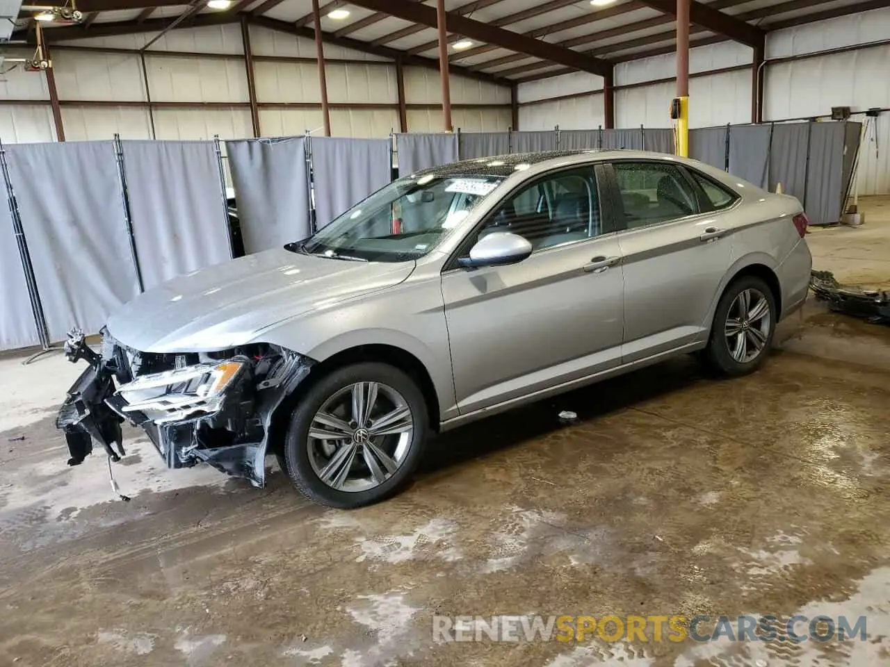 1 Photograph of a damaged car 3VW7M7BU7RM034939 VOLKSWAGEN JETTA 2024